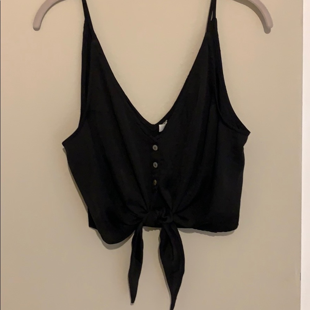 Free people tie crop top